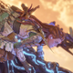 Aloy rides a sunwing in Horizon Forbidden West.
